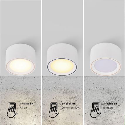 Nordlux - LED Ugradbena svjetiljka FALLON LED/5,5W/230V bijela
