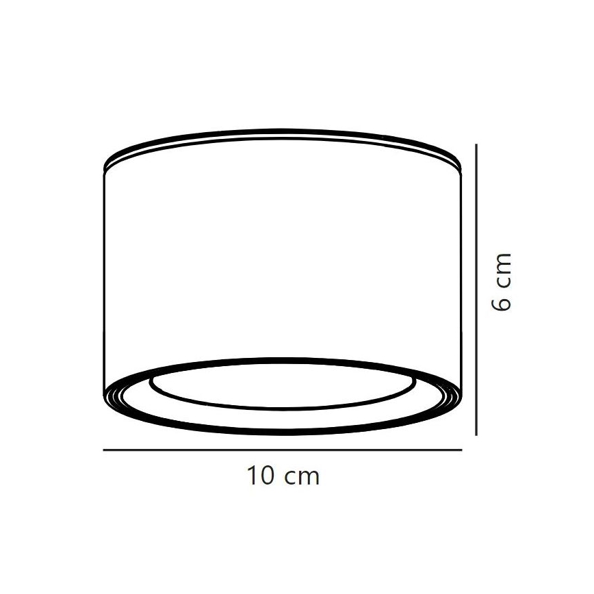 Nordlux - LED Reflektorska svjetiljka FALLON LED/5,5W/230V crna