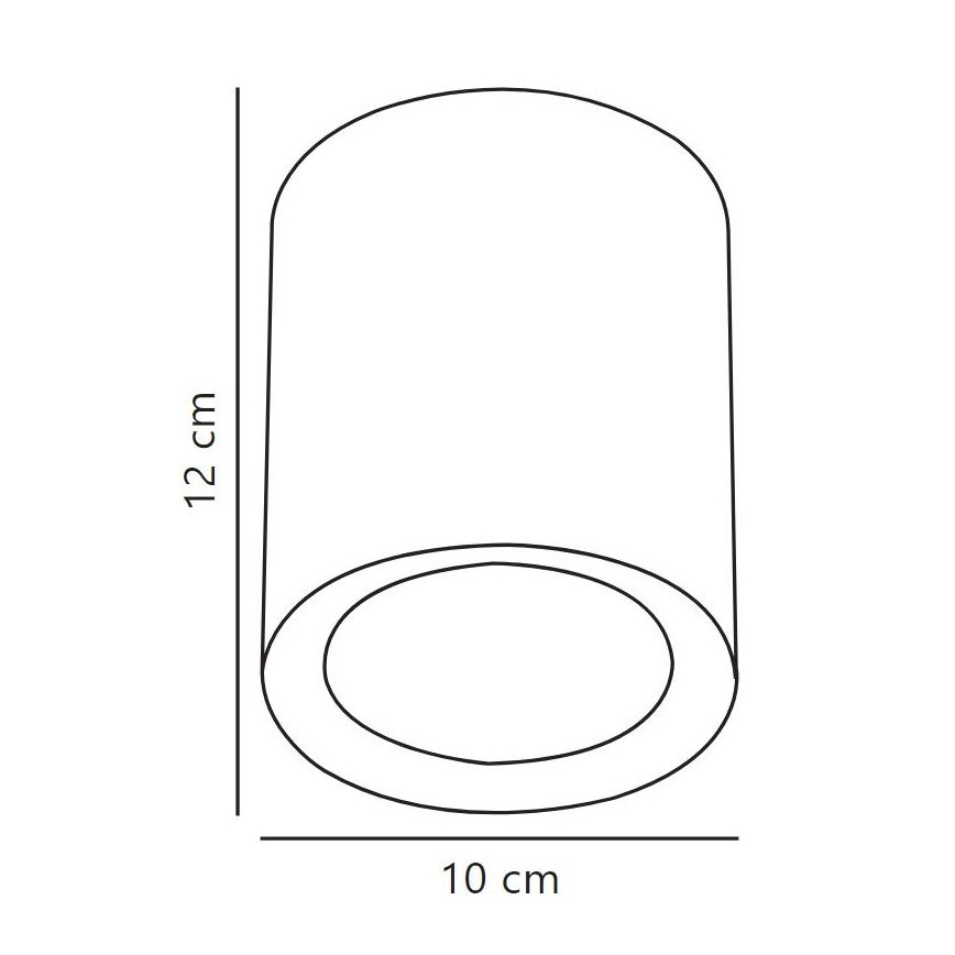 Nordlux - LED Reflektorska svjetiljka FALLON LONG LED/5,5W/230V crna