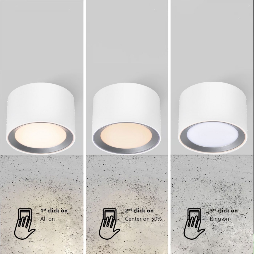 Nordlux - LED Reflektorska svjetiljka za kupaonicu LANDON LED/6,5W/230V IP44 bijela
