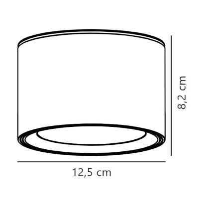 Nordlux - LED Reflektorska svjetiljka za kupaonicu LANDON LED/6,5W/230V IP44 bijela