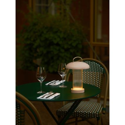 Nordlux - MIRANO LED stolna lampa na dodir, punjiva, s mogućnošću prigušivanja, LED/3W/3,7V, ružičasta