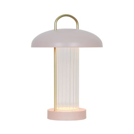 Nordlux - MIRANO LED stolna lampa na dodir, punjiva, s mogućnošću prigušivanja, LED/3W/3,7V, ružičasta