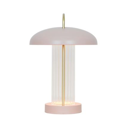Nordlux - MIRANO LED stolna lampa na dodir, punjiva, s mogućnošću prigušivanja, LED/3W/3,7V, ružičasta