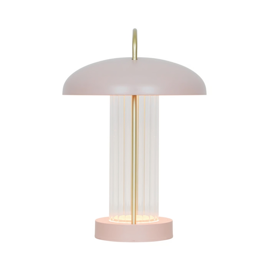 Nordlux - MIRANO LED stolna lampa na dodir, punjiva, s mogućnošću prigušivanja, LED/3W/3,7V, ružičasta