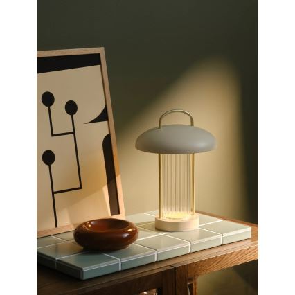 Nordlux - LED punjiva dodirna stolna lampa MIRANO s prigušivanjem LED/3W/3,7V bež