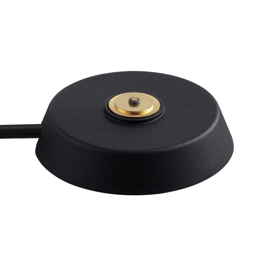 Nordlux - LED s mogućnošću prigušivanja, punjiva vanjska stolna lampa ELLEN LED/2,8W/3,7V 2200 mAh IP44 crna