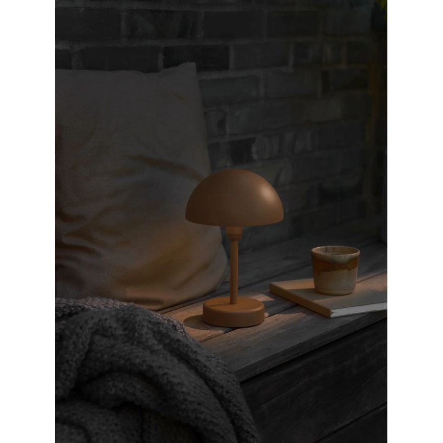 Nordlux - LED punjiva vanjska stolna lampa ELLEN s prigušivanjem LED/2,8W/3,7V 2200 mAh IP44 smeđa