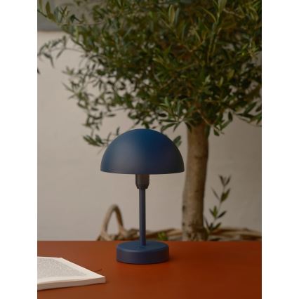 Nordlux - LED punjiva dodirna vanjska stolna lampa s mogućnošću prigušivanja ELLEN LED/2,8W/3,7V 2200 mAh IP44 plava