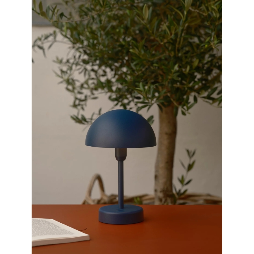 Nordlux - LED punjiva dodirna vanjska stolna lampa s mogućnošću prigušivanja ELLEN LED/2,8W/3,7V 2200 mAh IP44 plava