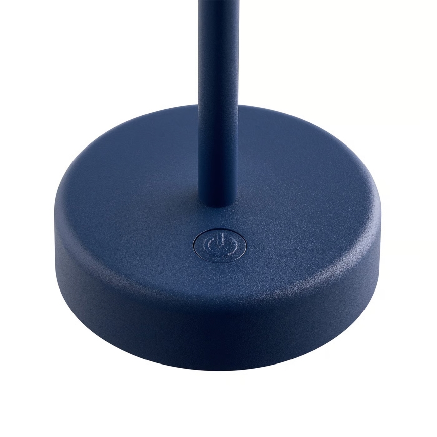 Nordlux - LED punjiva dodirna vanjska stolna lampa s mogućnošću prigušivanja ELLEN LED/2,8W/3,7V 2200 mAh IP44 plava