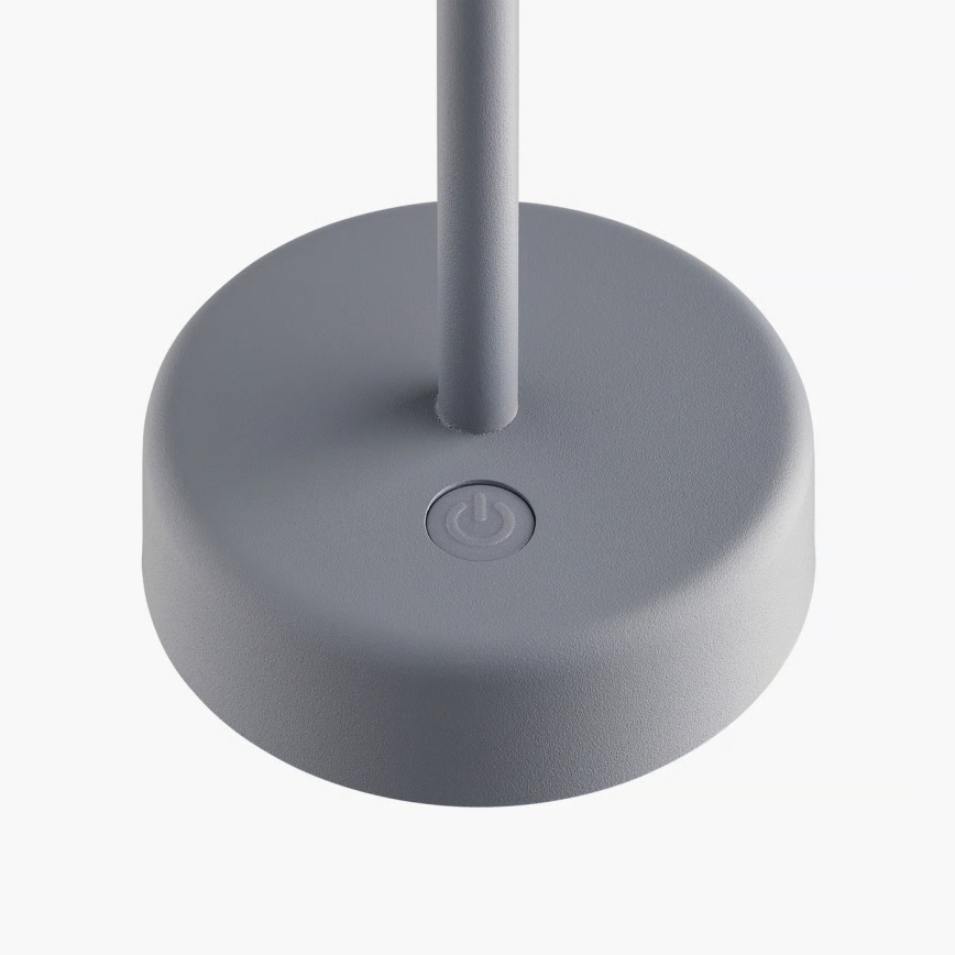 Nordlux - LED prigušiva punjiva vanjska stolna svjetiljka ELLEN LED/2,8W/3,7V 2200 mAh IP44 siva