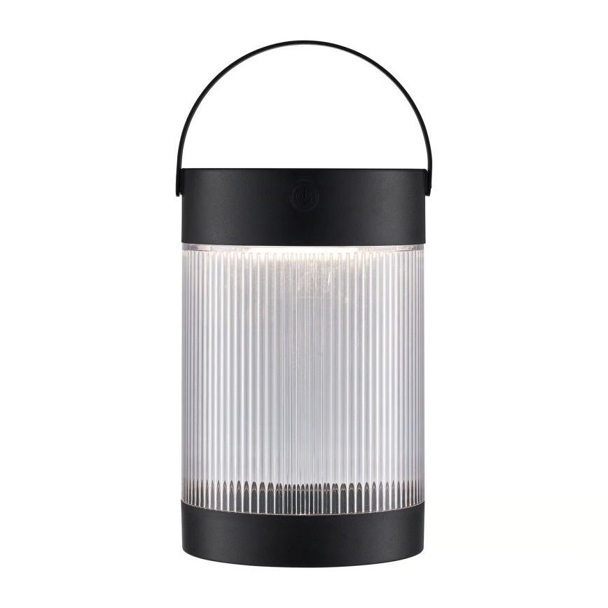Nordlux - LED solarna lampa COUPAR LED/3,2W/3,7V crna