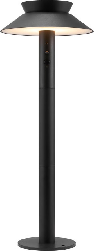 Nordlux - LED solarna lampa s senzorom LED/5W/3,7V IP44 crna