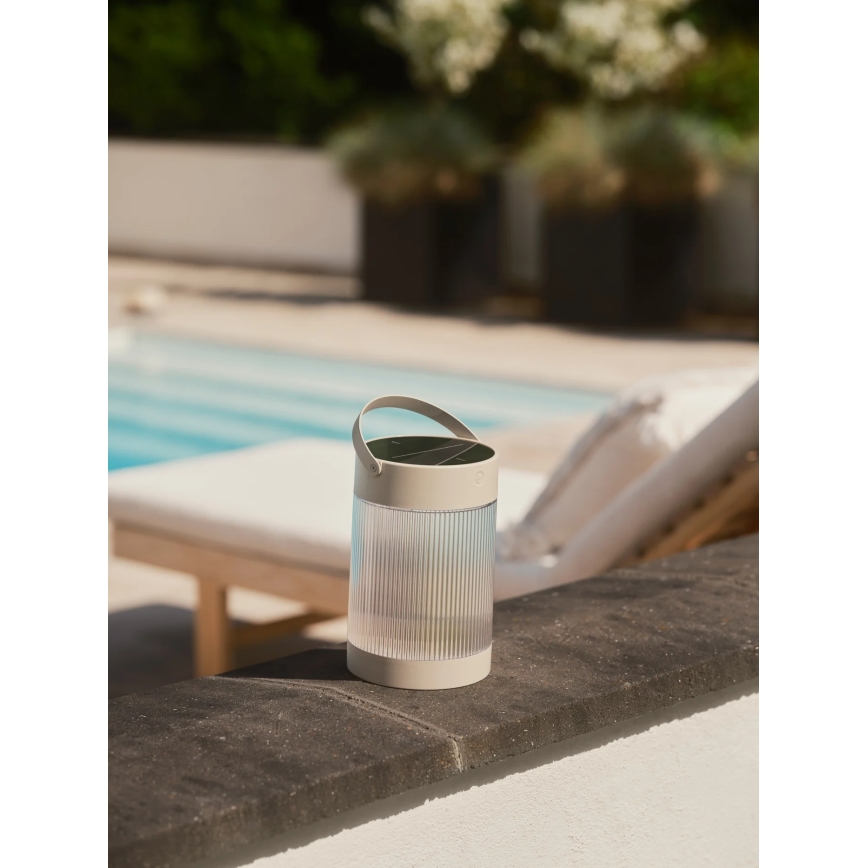 Nordlux - LED solarna svjetiljka COUPAR LED/3,2W/3,7V bež