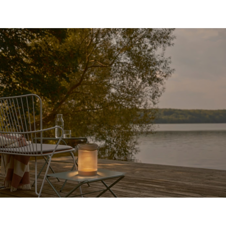 Nordlux - LED solarna svjetiljka COUPAR LED/3,2W/3,7V bež
