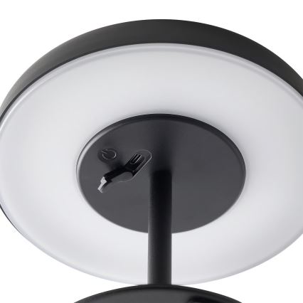 Nordlux - LED solarna svjetiljka ELMER LED/2W/3,7V IP44 crna