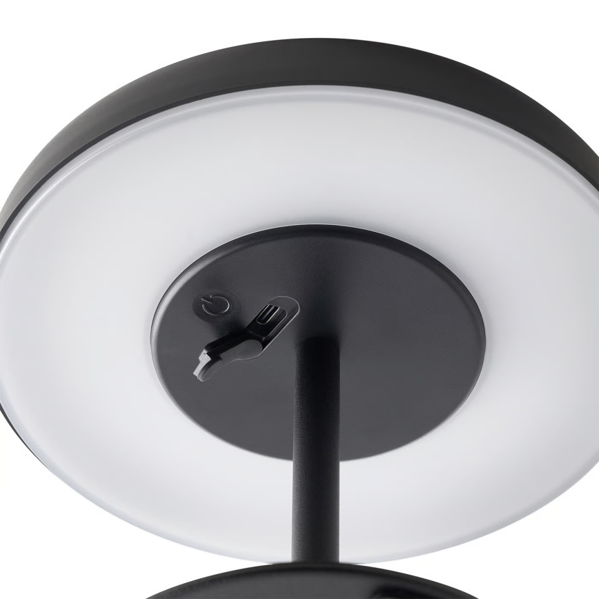 Nordlux - LED solarna svjetiljka ELMER LED/2W/3,7V IP44 crna