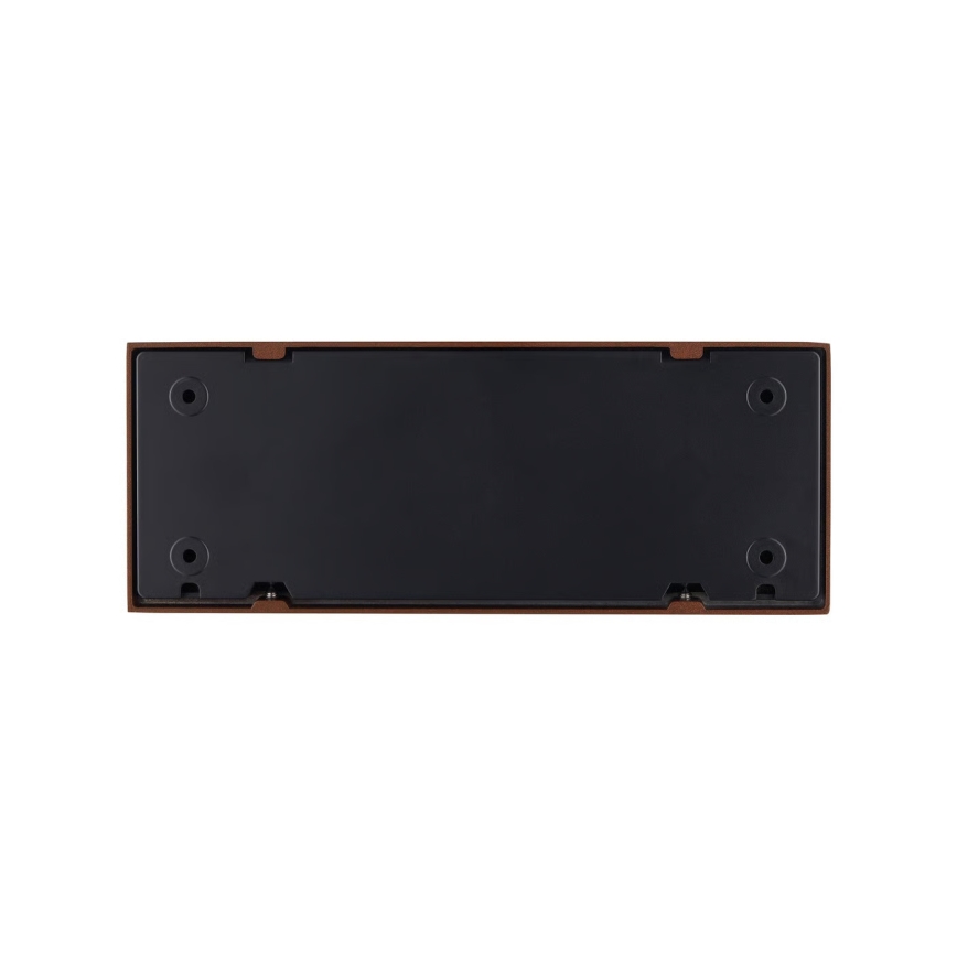 Nordlux - LED solarna svjetiljka s senzorom MARCELLIO LED/5W/5V IP54 2200 mAh smeđa