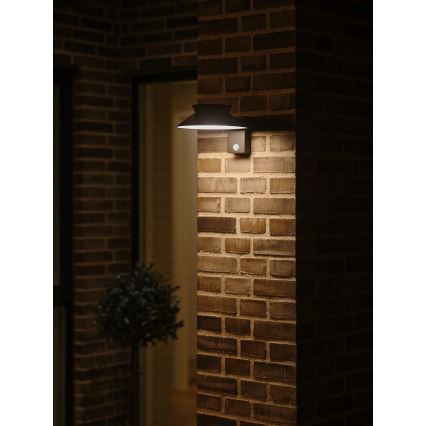 Nordlux - LED solarna svjetiljka sa senzorom JUSTINA LED/5W/3,7V IP44 1800 mAh
