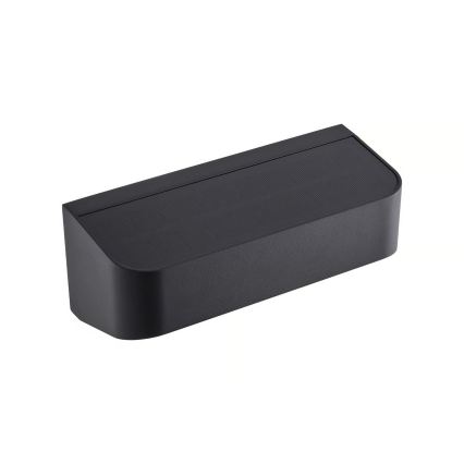 Nordlux - LED solarno svjetlo sa senzorom MARCELLIO LED/5W/5V IP54 2200 mAh crna