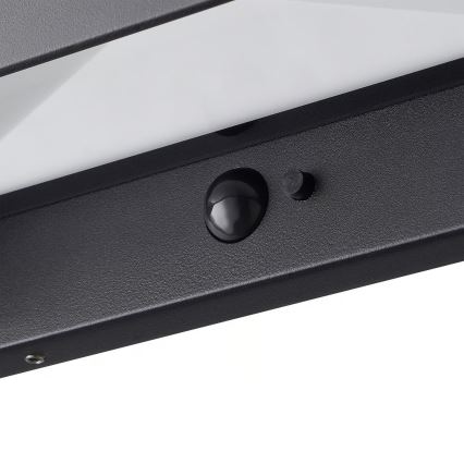 Nordlux - LED solarno svjetlo sa senzorom MARCELLIO LED/5W/5V IP54 2200 mAh crna