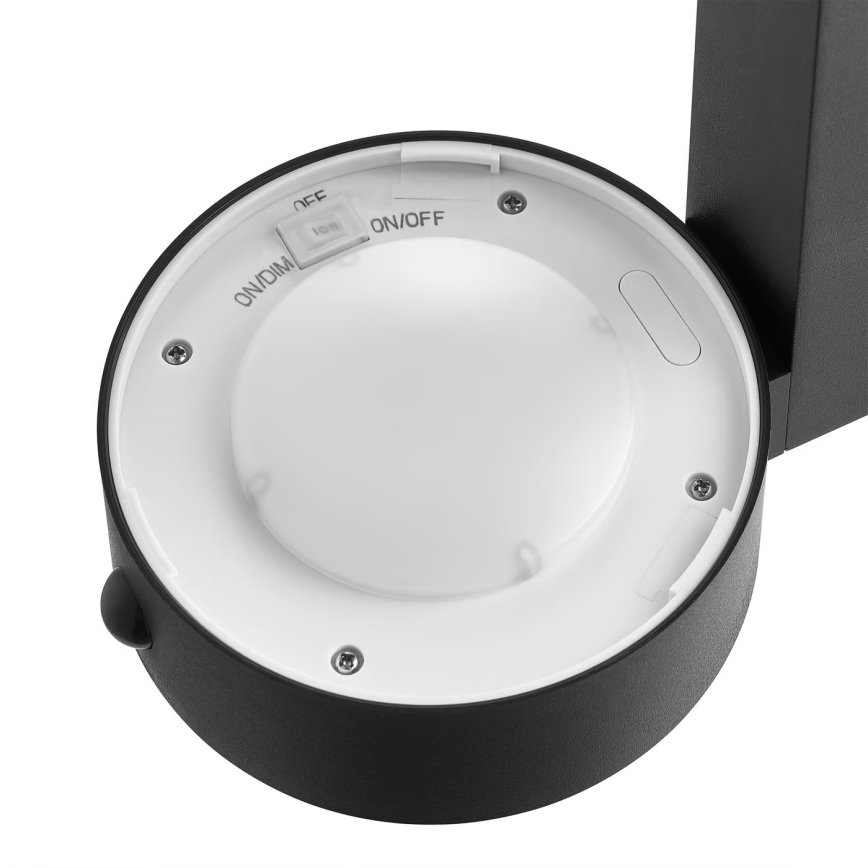 Nordlux - LED Solarna zidna svjetiljka sa senzorom COUPAR LED/3,2W/5V 3000K IP44 1800 mAh crna