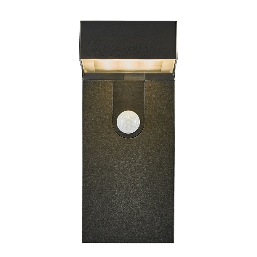 Nordlux - LED solarna zidna svjetiljka sa senzorom ALYA LED/5W/3,7V IP44 2200 mAh