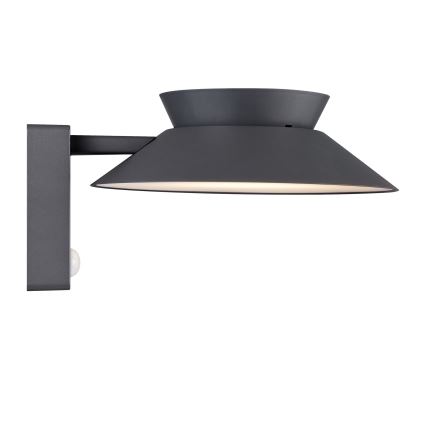 Nordlux - LED solarna zidna svjetiljka sa senzorom JUSTINA LED/5W/3,7V IP44 1800 mAh