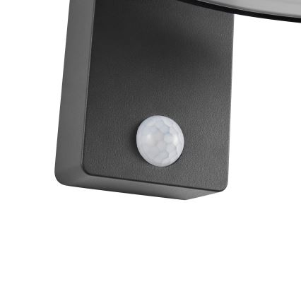 Nordlux - LED solarna zidna svjetiljka sa senzorom JUSTINA LED/5W/3,7V IP44 1800 mAh