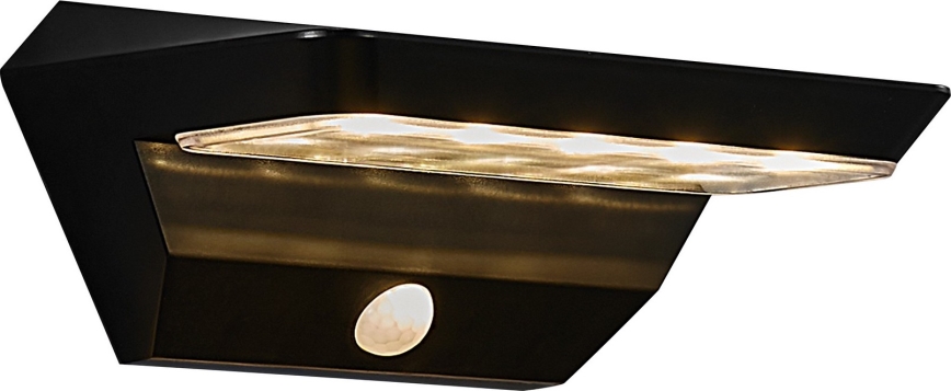 Nordlux - LED Solarna zidna svjetiljka sa senzorom AGENA LED/5W/3,7V IP44