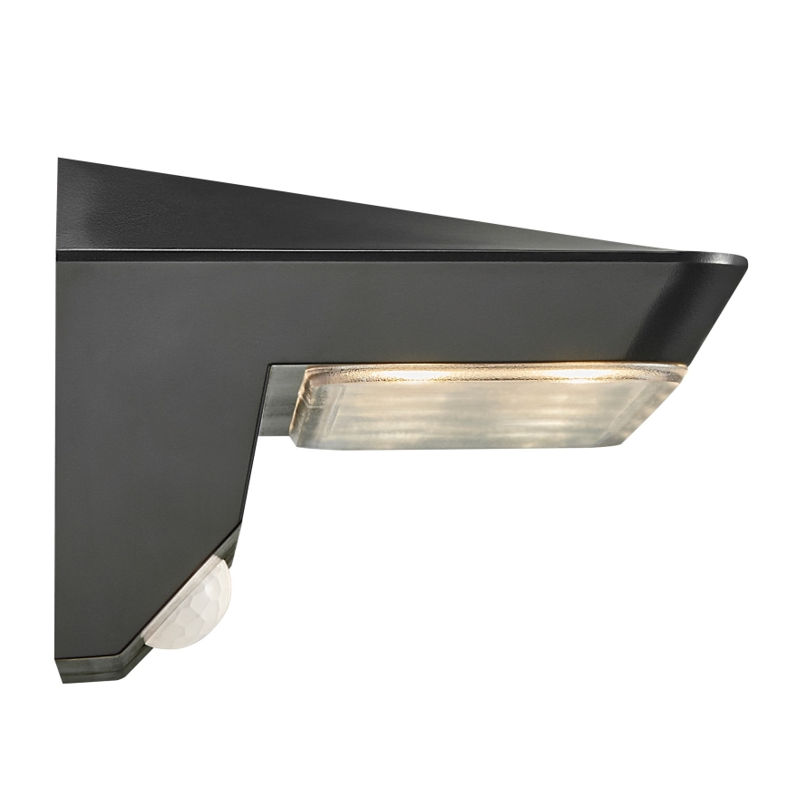 Nordlux - LED Solarna zidna svjetiljka sa senzorom AGENA LED/5W/3,7V IP44