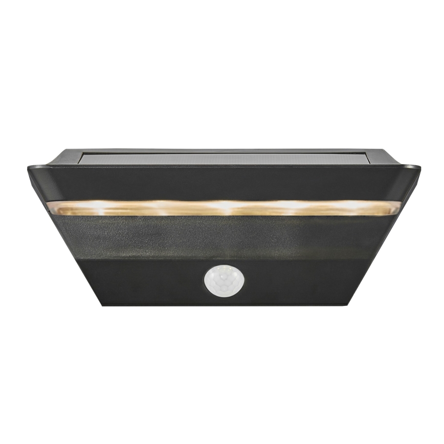 Nordlux - LED Solarna zidna svjetiljka sa senzorom AGENA LED/5W/3,7V IP44