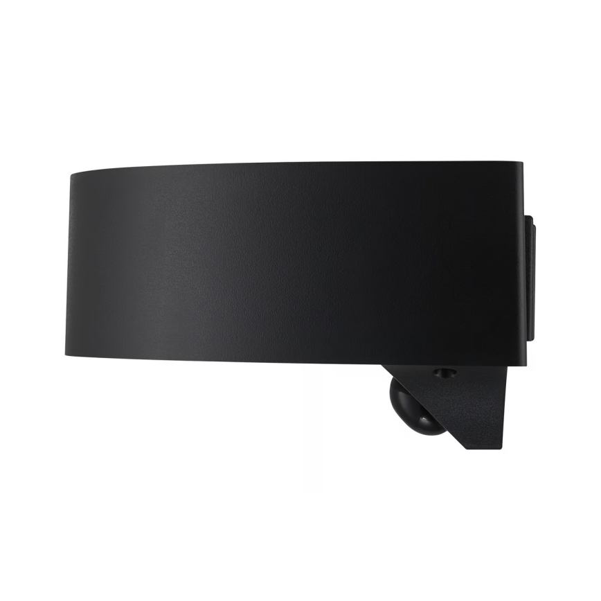 Nordlux - LED Solarna zidna svjetiljka sa senzorom MONAY LED/5W/5V 3000K IP44 2000 mAh crna