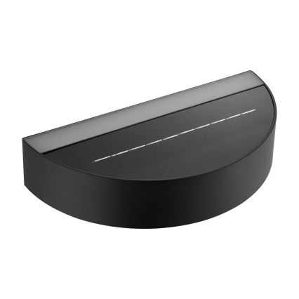 Nordlux - LED Solarna zidna svjetiljka sa senzorom MONAY LED/5W/5V 3000K IP44 2000 mAh crna