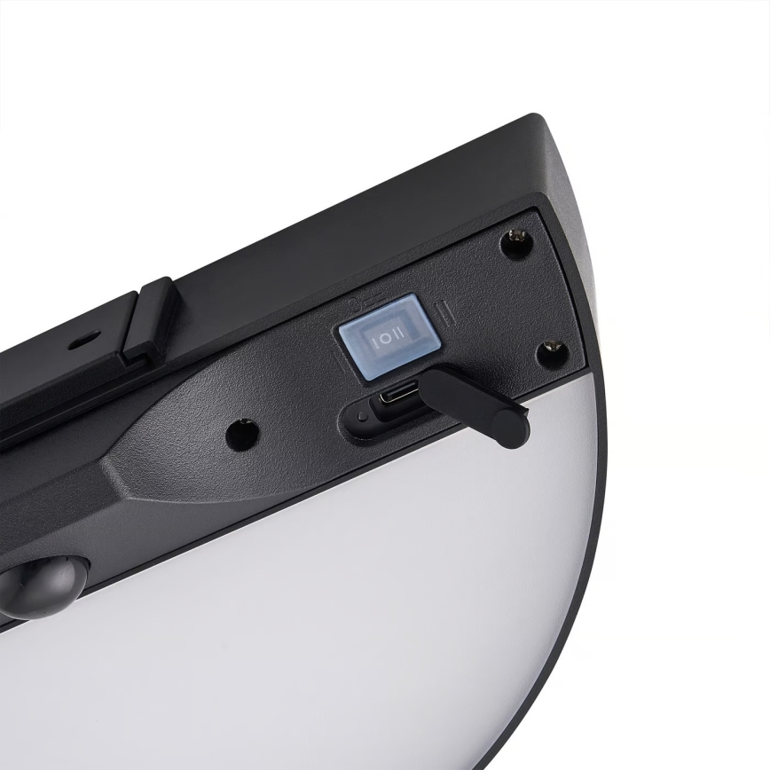 Nordlux - LED Solarna zidna svjetiljka sa senzorom MONAY LED/5W/5V 3000K IP44 2000 mAh crna