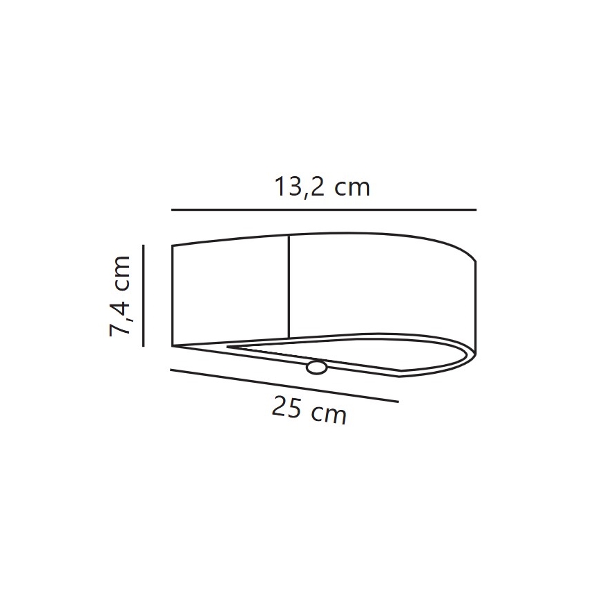 Nordlux - LED Solarna zidna svjetiljka sa senzorom MONAY LED/5W/5V 3000K IP44 2000 mAh crna