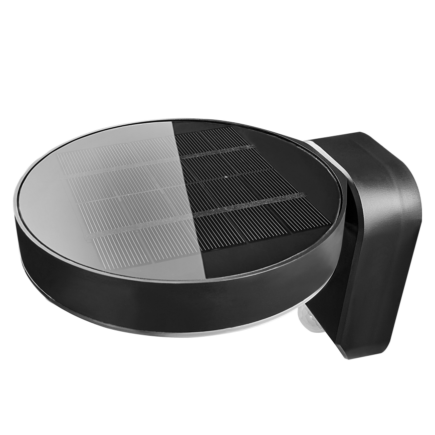 Nordlux - LED Solarna zidna svjetiljka sa senzorom RICA LED/5W/3,7V IP44 2200 mAh okrugli