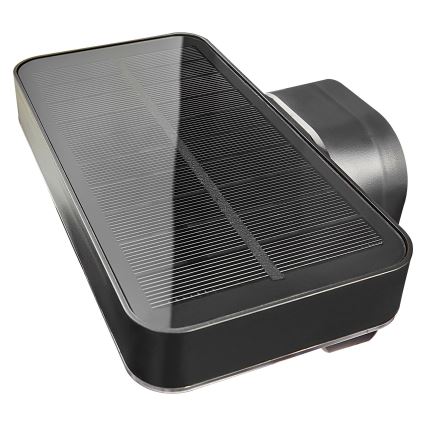 Nordlux - LED Solarna zidna svjetiljka sa senzorom RICA LED/5W/3,7V IP44 2200 mAh uglast