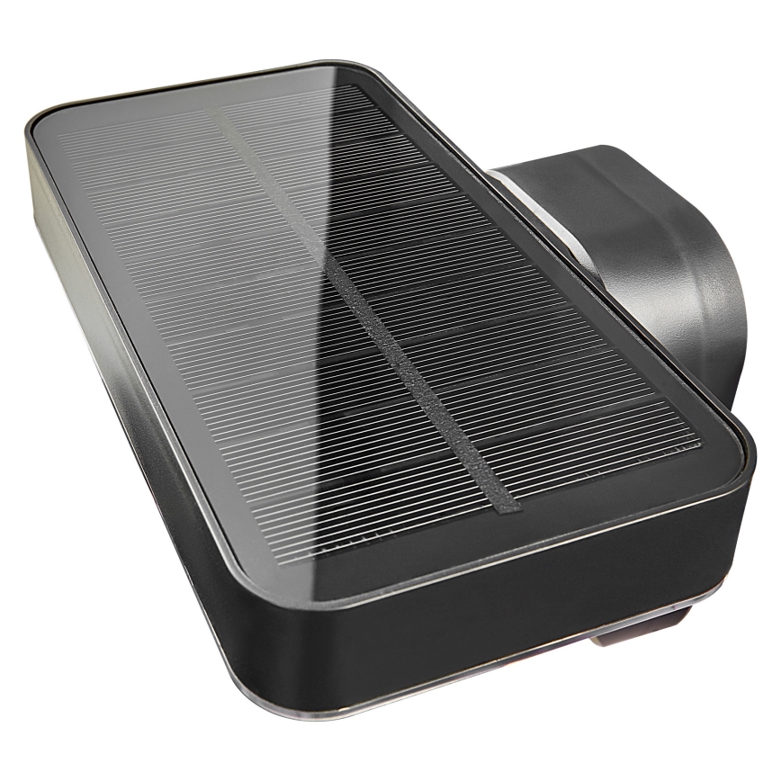 Nordlux - LED Solarna zidna svjetiljka sa senzorom RICA LED/5W/3,7V IP44 2200 mAh uglast