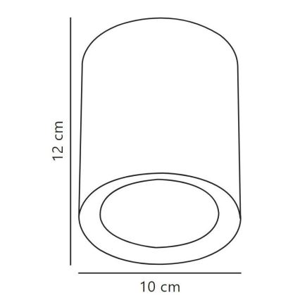 Nordlux - Prigušivo LED reflektorsko svjetlo FALLON LONG LED/5,5W/230V bijela