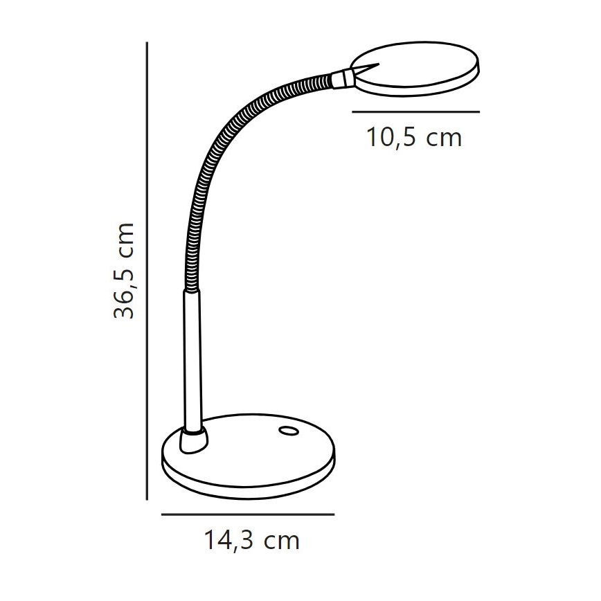 Nordlux - LED Stolna lampa DOVE LED/4,5W/230V