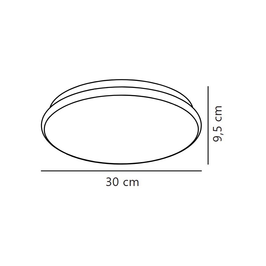 Nordlux - LED stropno svjetlo za kupaonicu MONTONE LED/10W/230V IP44 Ø 30 cm