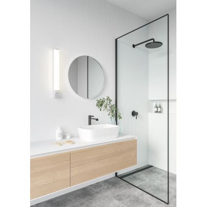 Nordlux - LED svjetlo za kupaonsko ogledalo s utičnicom SJAVER LED/15W/230V IP44 60 cm bijela
