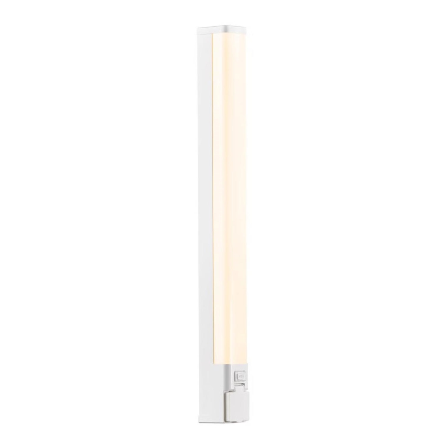 Nordlux - LED svjetlo za kupaonsko ogledalo s utičnicom SJAVER LED/15W/230V IP44 60 cm bijela