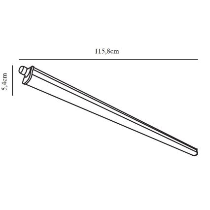 Nordlux - LED tehnička svjetiljka WESTPORT LED/39W/230V 4000K IP65