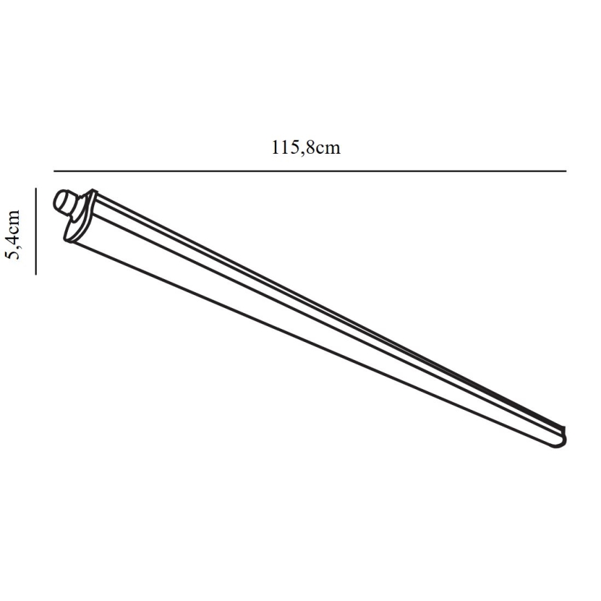 Nordlux - LED tehnička svjetiljka WESTPORT LED/39W/230V 4000K IP65