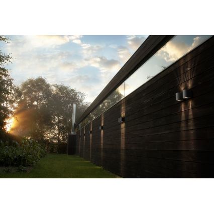 Nordlux - LED vanjska zidna svjetiljka CANTO 2xLED/5,5W/230V IP44 siva