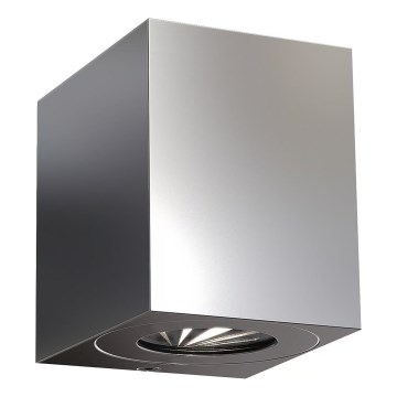 Nordlux - LED vanjska zidna svjetiljka CANTO 2xLED/5W/230V IP44 nehrđajući čelik