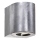 Nordlux - LED vanjska zidna svjetiljka CANTO 2xLED/6W/230V IP44 srebrna
